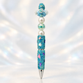 Sparkling Blue Rose Pen