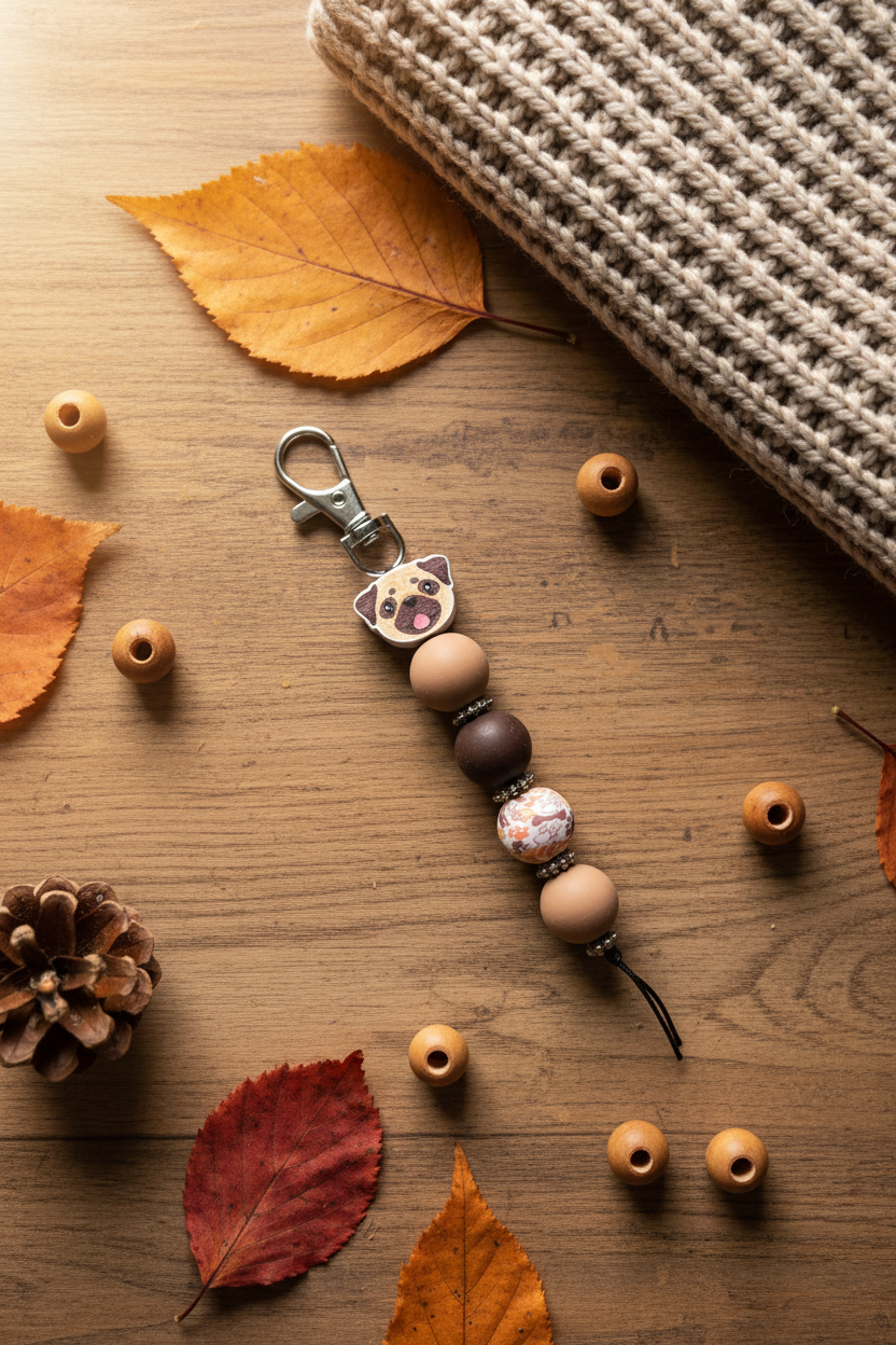 Puppy Zipper Helper styled mockup